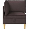 Sofa su saugojimu Audinys