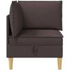 Sofa su saugojimu Audinys