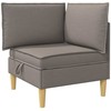 Sofa su saugojimu Audinys