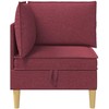 Sofa su saugojimu Audinys