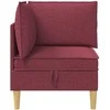 Sofa su saugojimu Audinys