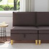 Sofa su saugojimu Audinys
