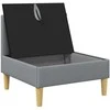 Sofa su saugojimu Audinys