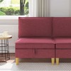 Sofa su saugojimu Audinys