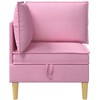 Sofa su saugojimu Audinys