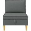 Sofa su saugojimu Audinys