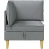 Sofa su saugojimu Audinys