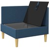 Sofa su saugojimu Audinys