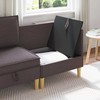 Sofa su saugojimu Audinys