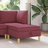 Sofa su saugojimu Audinys