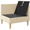 Sofa su saugojimu Audinys