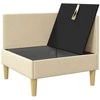 Sofa su saugojimu Audinys
