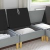 Sofa su saugojimu Audinys