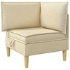 Sofa su saugojimu Audinys
