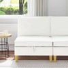 Sofa su saugojimu Audinys