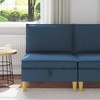 Sofa su saugojimu Audinys