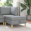 Sofa su saugojimu Audinys