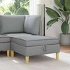 Sofa su saugojimu Audinys