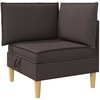 Sofa su saugojimu Audinys