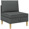 Sofa su saugojimu Audinys