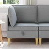Sofa su saugojimu Audinys
