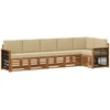 Sofa Lauko sofos komplektas 6 vnt. Natūrali