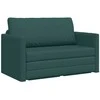 Sofa lova 110cm Tamsiai žalia audinys