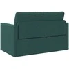 Sofa lova Tamsiai žalia 124 x 71 x 78 cm audinys