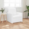Sofa lova 60cm Balta Dirbtinė Oda