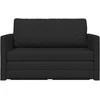 Sofa lova 110cm Juoda audinys
