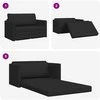 Sofa lova 110cm Juoda audinys