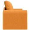 Sofa lova 60cm Tamsiai geltona audinys