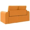 Sofa lova Tamsiai geltona 148 x 71 x 83 cm audinys