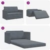 Sofa lova Tamsiai pilka 124 x 71 x 78 cm Aksomas