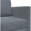 Sofa lova Tamsiai pilka 124 x 71 x 78 cm Aksomas