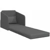 Sofa lova Tamsiai pilka 65 x 80 x 83 cm audinys