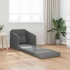 Sofa lova Tamsiai pilka 65 x 80 x 83 cm audinys