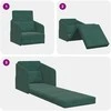 Sofa lova Tamsiai žalia 65 x 80 x 83 cm Aksomas