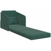 Sofa lova Tamsiai žalia 65 x 80 x 83 cm Aksomas