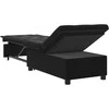 Sofa lova Juoda 194 x 67 x 82 cm Aksomas