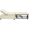 Sofa lova Kreminė 194 x 67 x 82 cm Aksomas