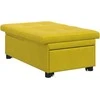 Sofa lova Geltona 194 x 67 x 82 cm Aksomas