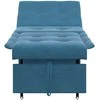 Sofa lova Mėlyna 194 x 67 x 82 cm Aksomas