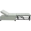Sofa lova Šviesiai pilka 194 x 67 x 82 cm Aksomas