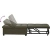Sofa lova Tamsiai pilka 194 x 67 x 82 cm Huahua audinys