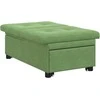 Sofa lova Šviesiai žalia 194 x 67 x 82 cm Aksomas