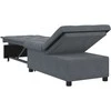 Sofa lova Tamsiai pilka 194 x 67 x 82 cm Aksomas