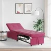 Sofa lova Vyno raudona 194 x 67 x 82 cm Aksomas