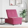 Sofa lova Vyno raudona 194 x 67 x 82 cm Aksomas