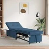 Ištraukiama sofa-lova Mėlyna 194 x 50 x 82 cm audinys